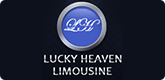 The lucky heaven limousine logo.