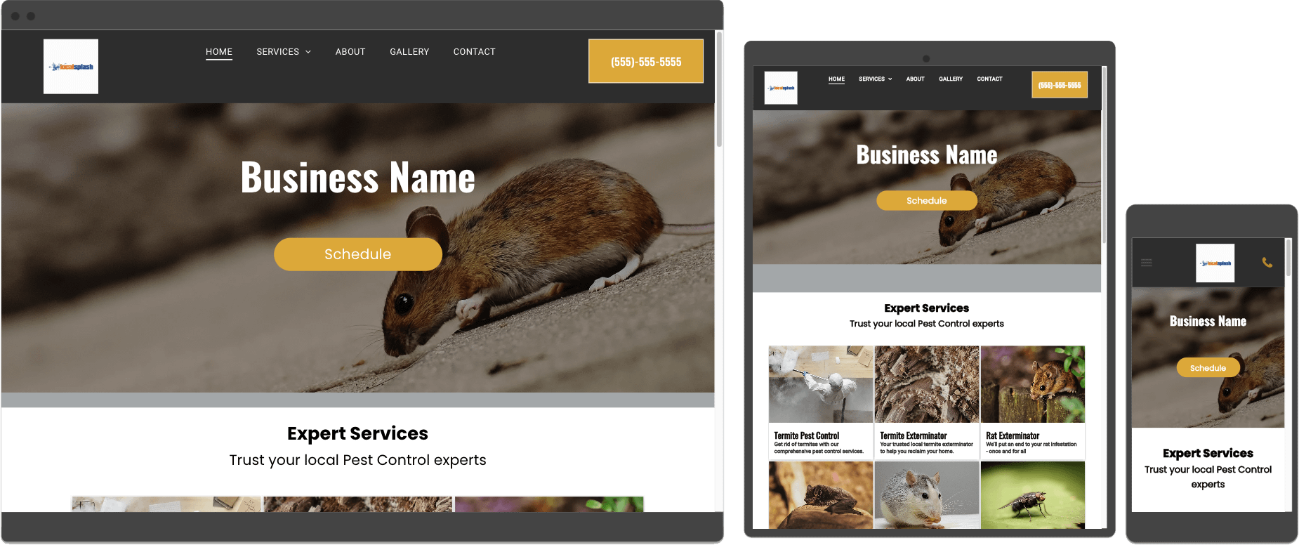 pest controls mysite preview