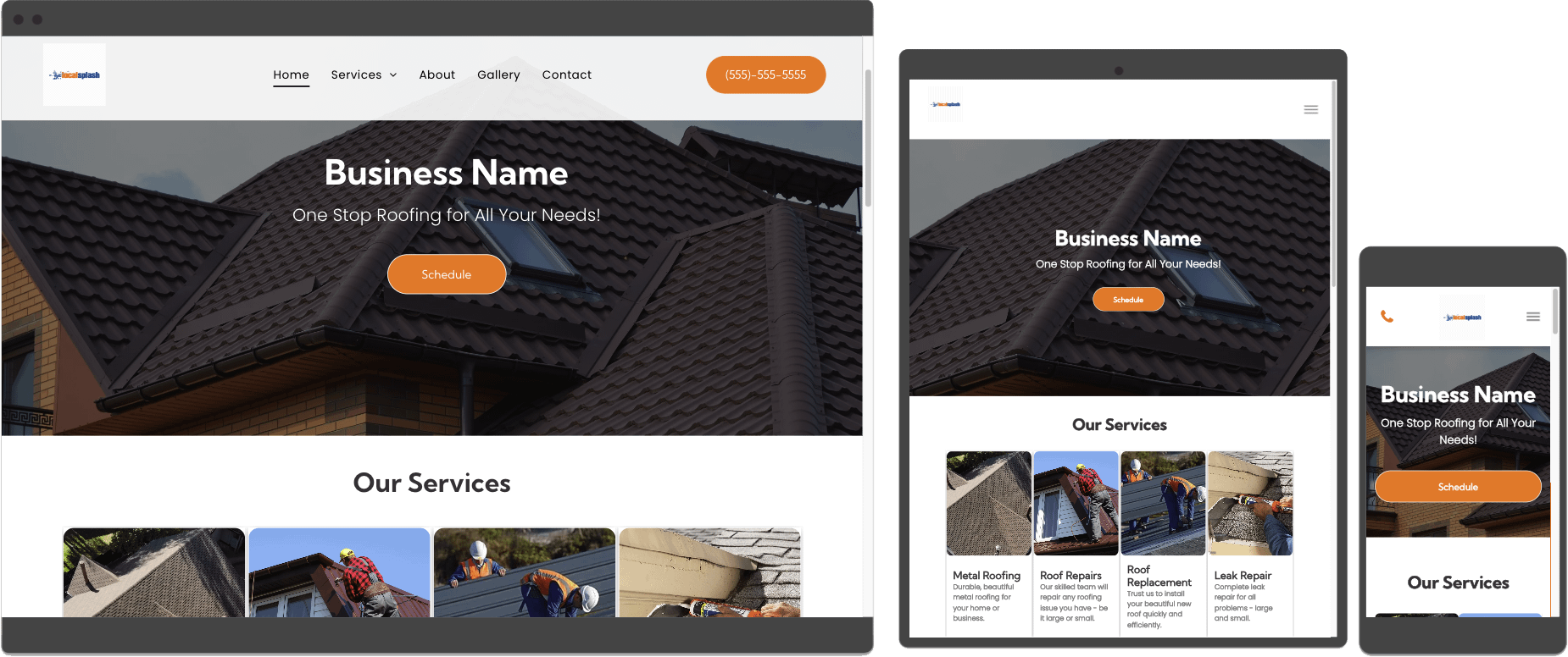 roofers mysite preview