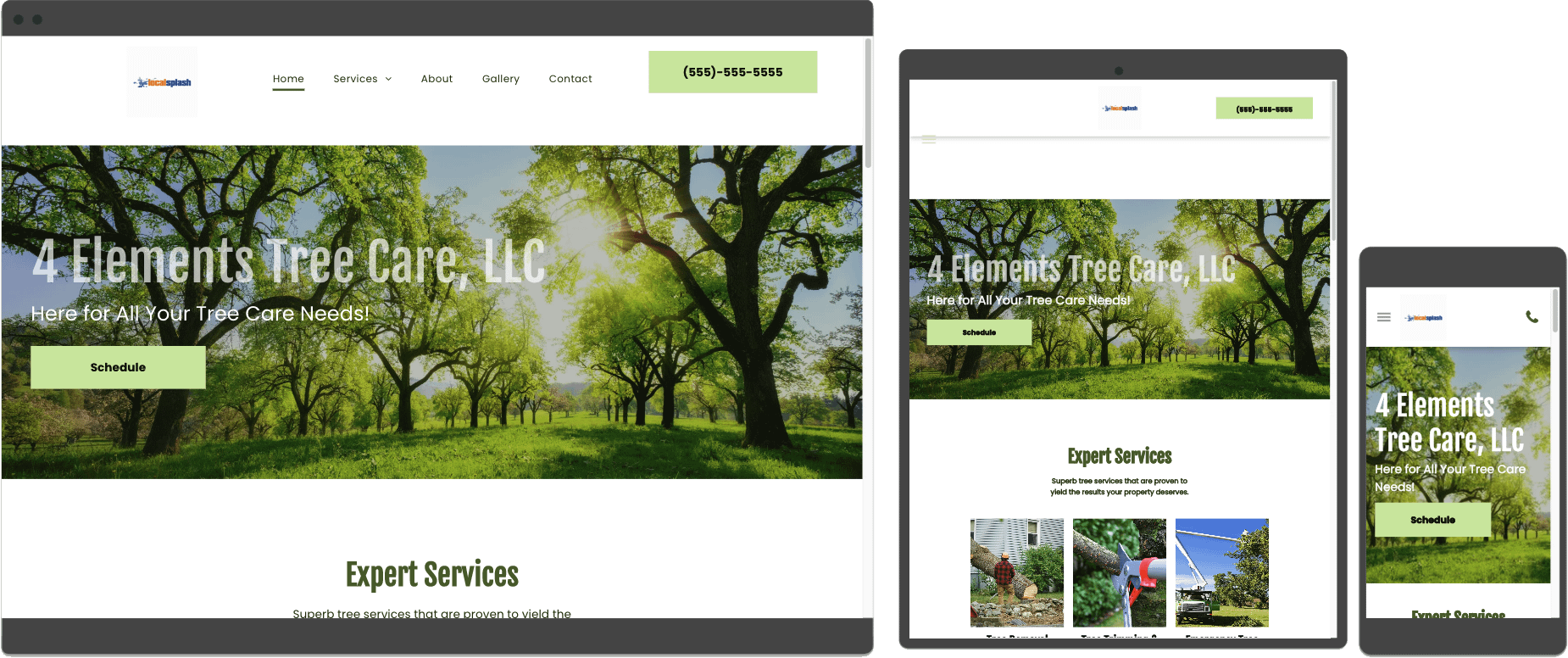tree mysite preview