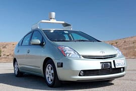 google driverless vehicle