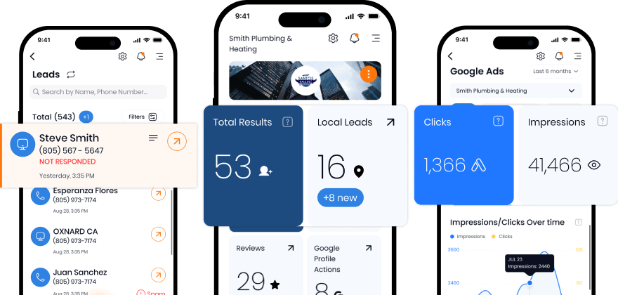 3 mobile screens 3 mobile screens