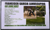 Francisco Garcia Landscaping and Tree Service Logo