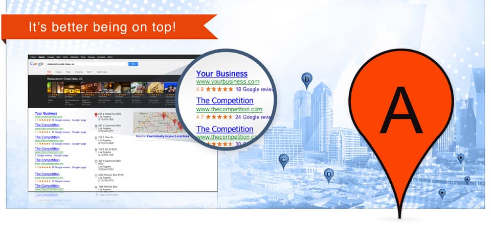 Rank Higher Than Competition Local SEO